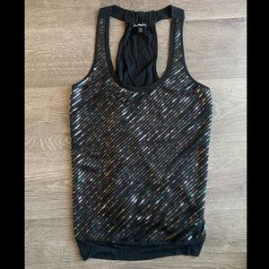 Express Multicolored Sequin Tank
